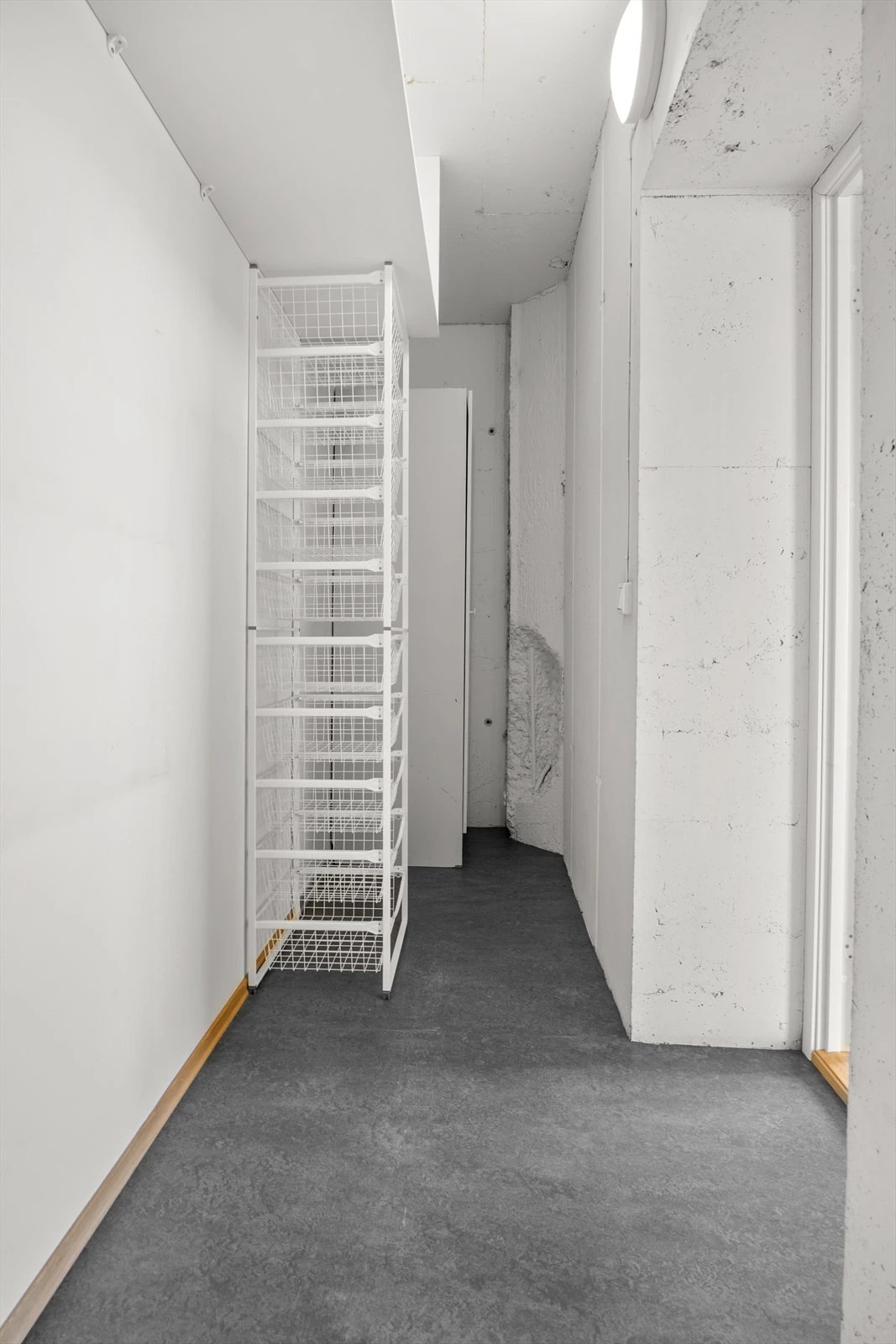Innvendig bod/ walk-in closet